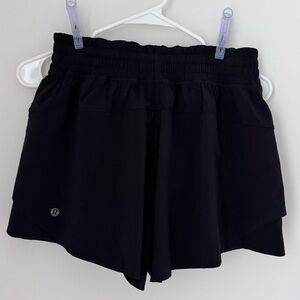 lululemon athletica Women's Black Athletic Shorts